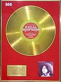 T.REX (Mark Bolan) - LP 24 Carat Gold Disc - A BEARD OF STARS