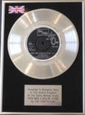 TEMPTATIONS -7" Platinum Disc- PAPA WAS A ROLLIN' STONE