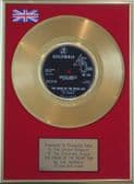 THE ANIMALS - 24 Carat Gold 7" Disc - THE HOUSE OF THE RISING SON