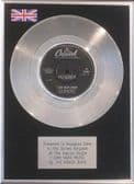 THE BEACH BOYS - 7" Platinum Disc - I CAN HEAR MUSIC