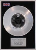 THE BROWNS - 7" Platinum Disc -THE THREE BELLS