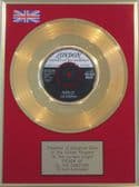 THE COASTERS - 7inch 24 Carat Gold  Disc  - POISON IVY