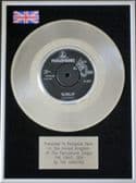 THE DAKOTAS -7inch Platinum Disc- THE CRUEL SEA