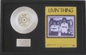 THE ELECTRIC LIGHT ORCHESTRA - Platinum Disc & Song sheet - LIVIN' THING