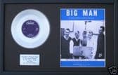 THE FOUR PREPS - 7" Platinum Disc & Songsheet - BIG MAN