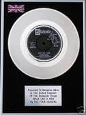 THE FOUR SEASONS - 7" Platinum Disc - WALK LIKE A MAN