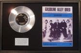 THE HOLLIES- Platinum Disc & Song Sheet - GASOLINE ALLEY BRED