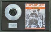THE HOLLIES -Platinum Disc&SongSheet- STOP STOP STOP