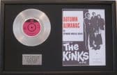 THE KINKS - Platinum Disc & Song Sheet - AUTUMN ALMANAC