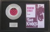 THE KINKS - Platinum Disc & Song Sheet - DEADEND STREET