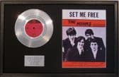 THE KINKS - Platinum Disc & Song Sheet - SET ME FREE