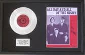 THE KINKS - Platinum Disc& Songsheet - ALL DAY AND ALL OF THE NIGHT