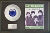 THE MERSEY BEATS - Platinum Disc & Song Sheet - DON'T TURN AROUND