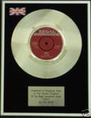 THE MOVE - 7" Platinum Disc - CURLY
