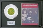 THE MOVE - 7" Platinum Disc&songsheet - CALIFORNIA MAN