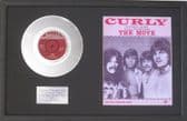 THE MOVE - Platinum Disc & Songsheet - CURLY