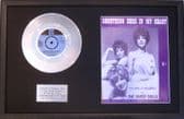 THE PAPER DOLLS - 7" Platinum Disc & Songsheet - SOMETHING HERE IN MY HEART