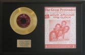 THE PLATTERS - 24 Carat Gold Disc 7inch & Song Sheet - THE GREAT PRETENDER