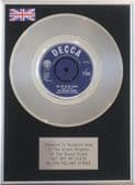 THE ROLLING STONES - 7" Platinum Disc - GET OFF MY CLOUD on Decca