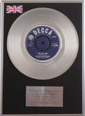 THE ROLLING STONES- 7" Platinum Disc THE LAST TIME