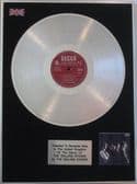 THE ROLLING STONES - LP Platinum Disc - "THE ROLLING STONES"(red unboxed Decca Lable)
