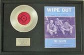 THE SAINTS - 7" Platinum Disc & Song Sheet - WIPE OUT
