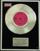 THE SEARCHERS 7"Platinum Disc DONT THROW YOUR LOVE AWAY