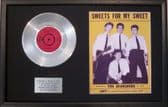THE SEARCHERS - Platinum Disc & Song Sheet - SWEETS FOR MY SWEET