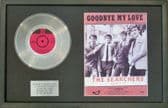 THE SEARCHERS-Platinum Disc & Songsheet-GOODBYE MY LOVE