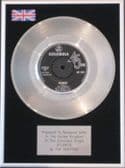 THE SHADOWS - 7"Platinum Disc - ATLANTIS