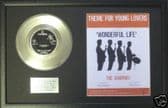 THE SHADOWS - Platinum Disc & songsheet -THEME FOR YOUNG LOVERS