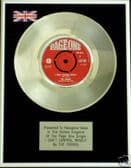 THE TROGGS 7" Platinum Disc - I CANT CONTROL MYSELF