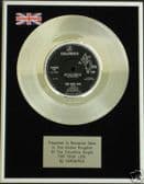 THE YARDBIRDS - 7" Platinum Disc - FOR YOUR LOVE