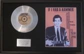 TRINI LOPEZ -Platinum Disc&SongSheet-IF I HAD A HAMMER