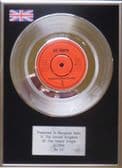 U2 - 7" Platinum Disc - Gloria
