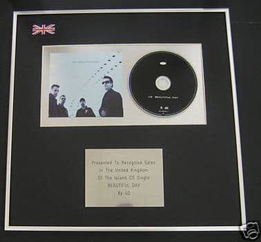 U2 - CD single Award - BEAUTIFUL DAY