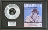 VINCE HILL -Platinum Disc&SongSheet-EDELWEISS