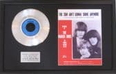 WALKER BROS - Platinum Disc & Song Sheet -THE SUN AINT GONNA SHINE ANYMORE
