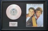 WHAM - 7" Platinum Disc & Song Sheet - I'M YOUR MAN