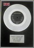 WHITESNAKE - 7" Platinum Disc - HERE I GO AGAIN