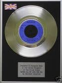 WHITNEY HOUSTON - 7" Platinum Disc - SAVING ALL MY LOVE FOR