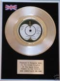 x JOHN LENNON -7" Platinum Disc - POWER TO THE PEOPLE