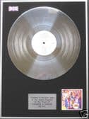 XTC - Platinum Disc LP - ORANGES & LEMONS