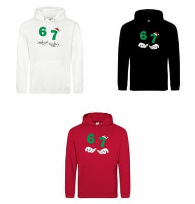 67 Christmas Adult Hoodie