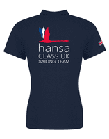 HANSA Ladies Navy Polo Shirt - PERSONALISED