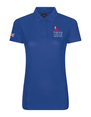 HANSA Ladies Royal Blue Team Polo Shirt