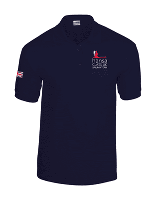 HANSA Unisex Navy Polo Shirt