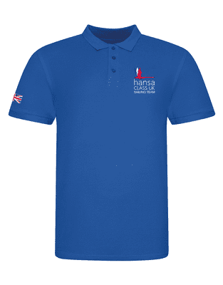 HANSA Unisex Royal Blue Polo Shirt - Cooltex