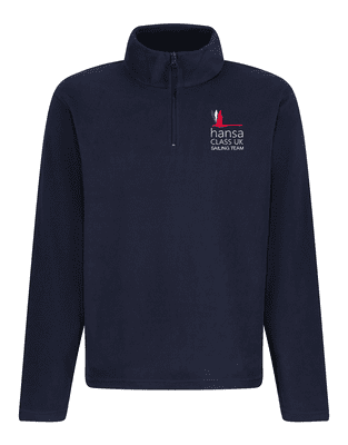 HANSA Unisex Zip Neck Microfleece