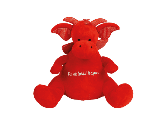 Happy Birthday Penblwdd hapus Embroidered Dragon